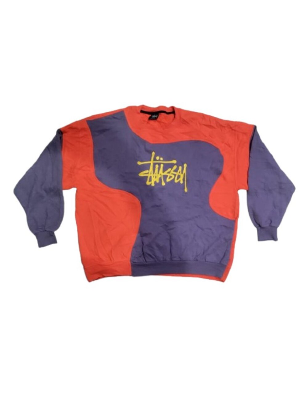 Stussy Vintage Reworked Embroidered Unisex Sweatshirt